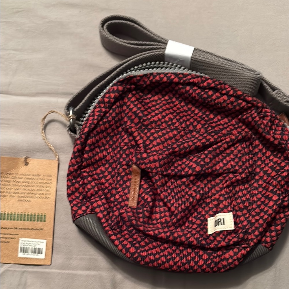 Red and Black Crossbody Bag